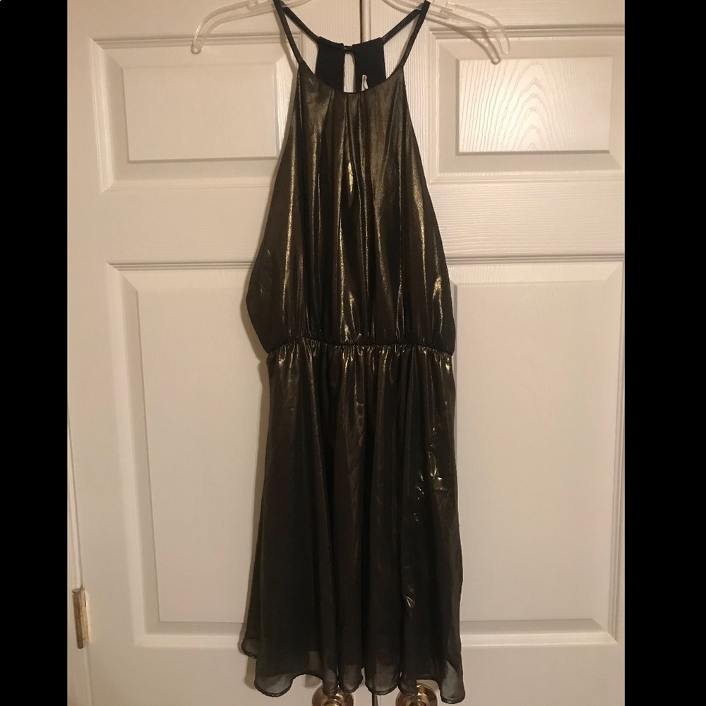 Gold Dress